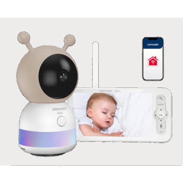 Concept KD4010 dětská chůvička s kamerou SMART KIDO